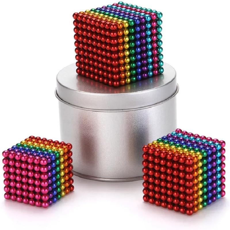 216 Colorful 5mm Magnetic Balls Educational Puzzle Toy Magnets