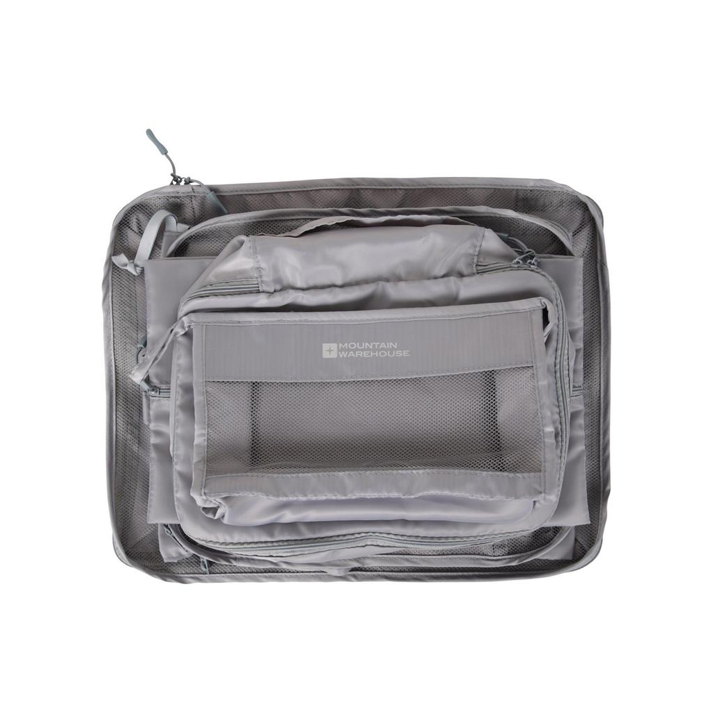 Mountain Warehouse Lightweight Packing Cube Set (Pack of 6)