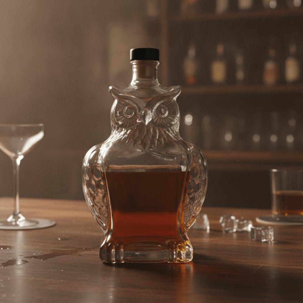 350 ML Animal Wine Dispenser Vintage Wine Bottle Funny Owl Shape Wine Decanter  Dinner Party