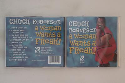 CD CHUCK ROBERSON - A Woman Wants A Freak ECD1055 Ecko Records 2003 US Soul/Funk Gebraucht