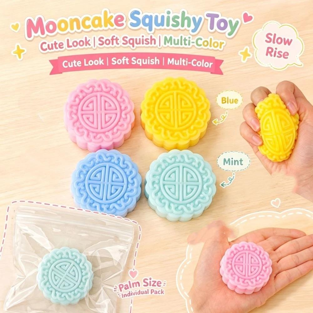 Kneading Mooncakes Squishy Toy Super Soft Slow Rebound Fidget Toy for Kids Adults