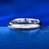 New S925 Full Body Silver Thick and Smooth Surface Ring Ins Cold Wind Stacked Ring Women's Exquisite Proposal Jewelry