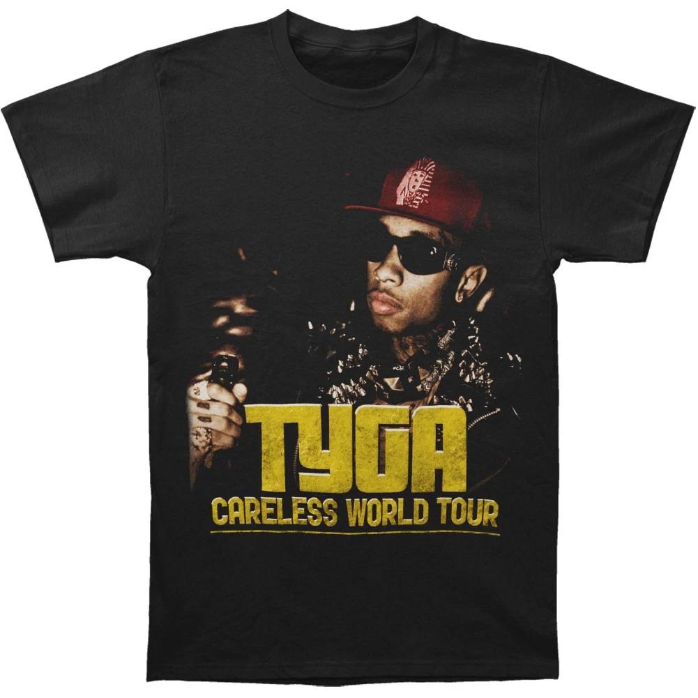 Men's Tyga Careless World 2012 Tour T-shirt Small Black