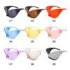 Fashion Sports Sun Glasses Oversized Punk Futuristic Sunglasses Shades for Men Women Y2K Sunglasses Wrap Around
