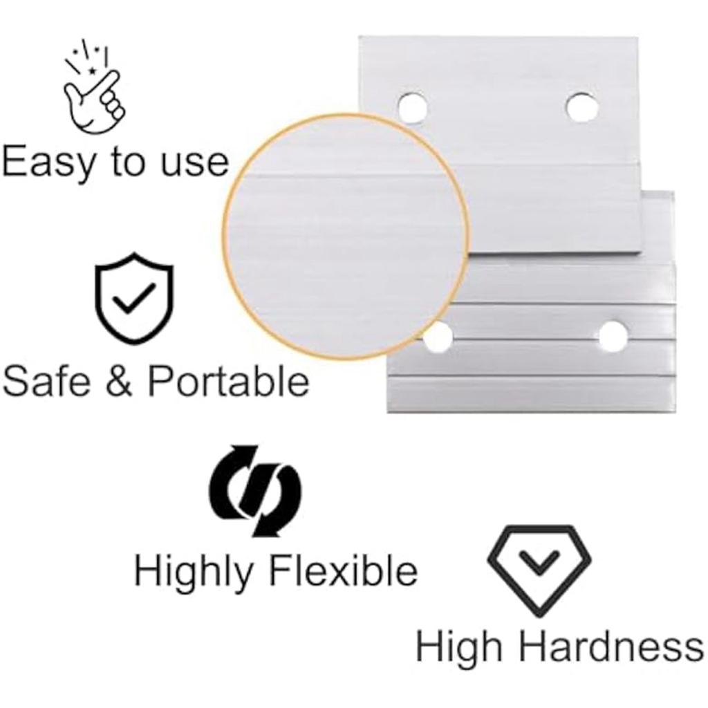 HOT 6Pairs Z Clips French Cleat Picture Hanger Aluminum French Cleat Hanger Picture Hangers Wall Mounting Mirror Hanging