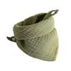 Baby Cotton Ruffle Solid Color Cute Bib