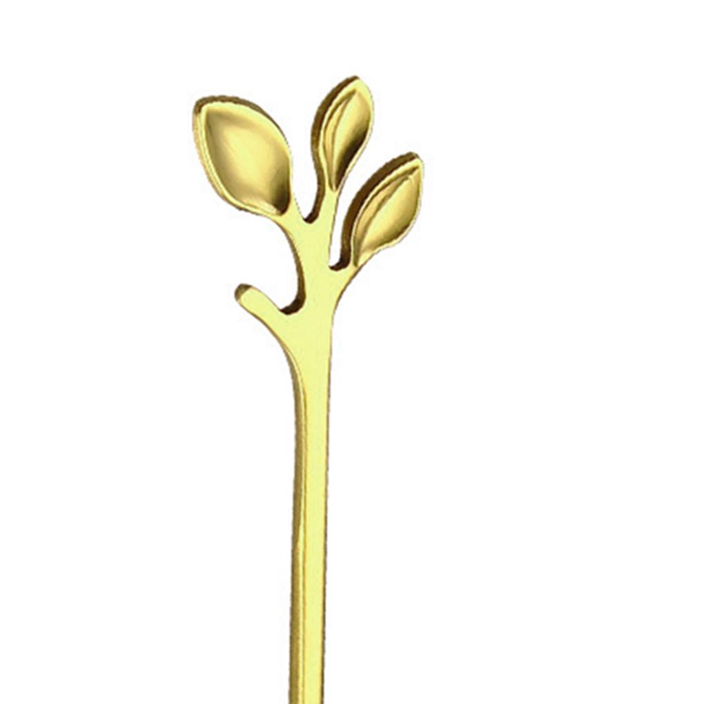 Nerezová ocel Tvar listu Kávová dezertní lžička Čajová lžička Vidlička Domácí lžíce