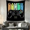 Game Time Wall Tapestry Tapestry Wallmounted Fashion Print Home Decor Background Wall Hanging Cloth Background Cloth