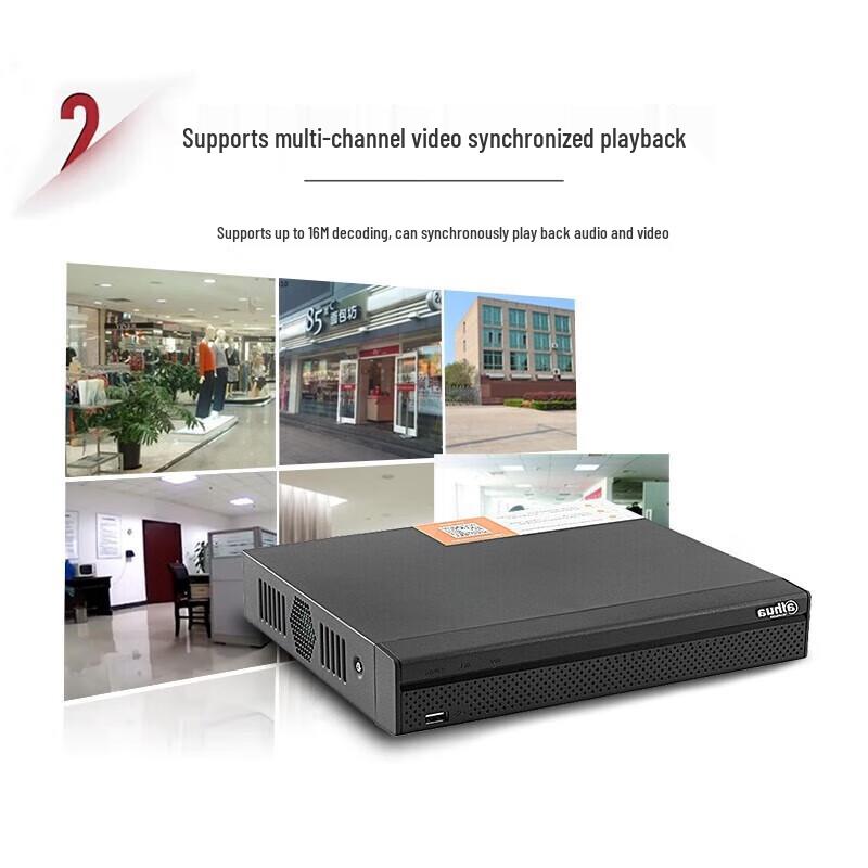 

Dahua 4K HD NVR with AI Face Recognition (16-Channel, Dual Bay) CN plug (adapter included)
