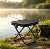 Portable Retractable Folding Stool, Lightweight Pocket‑Size Seat for Fishing, Camping, Outdoor Travel, Picnic & Leisure Activiti