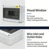 Water Resistant Mounted Electrical Distribution Box With HT5 2P 32A Current Monitor For Indoor Outdoor Usage