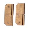 2er-Set Möbelband Retro Antik Messing Scharniere Beschläge für Schrank Schmuckkästchen