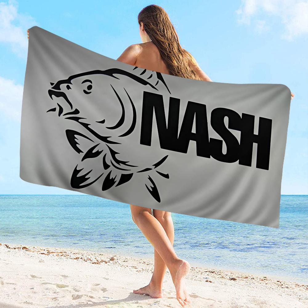 

Nash Fishing Towel Microfiber Beach Towel Absorbent Quick dry Soft Yoga Swimming Resort Mountain Climbing Towel W30*H60(CM)
