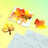 Silicone Baking Molds with Maple Leaf Shape for Creative Sugar Craft Cake Decorations for DIY Projects and Home Use