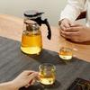 Fuguang 500ml Heat-Resistant Glass Teapot with Press Filter