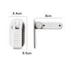 Door Rod Lock Universal Door Lever Lock Anti Opening Handle Child and Baby Safety Lock No Drilling Multifunctional Hidden Button