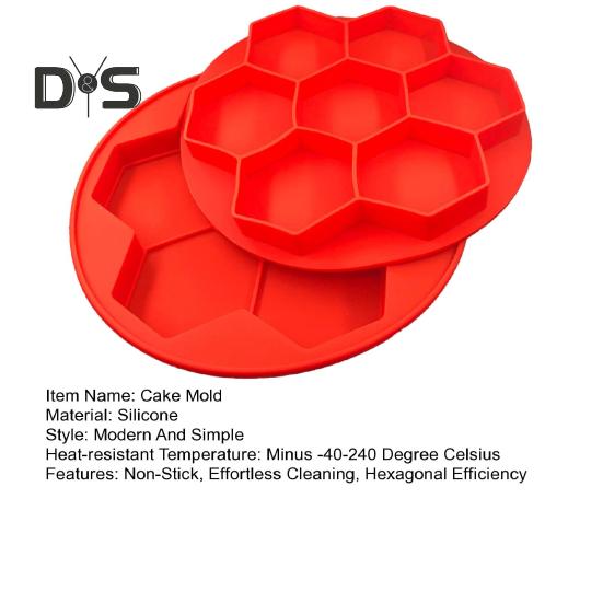1/2 stk Silikon Hamburger Patty Maker Fryserbeholder non-stick burgerpresseform for pølsebiff sekskantet form BPA-fri grilltilbehør for