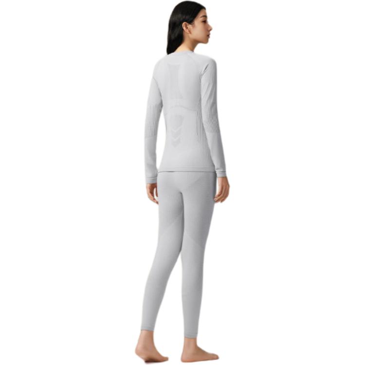Anta Antibacterial Warm Womens Outdoor Skiing Climbing Sweat-Wicking Breathable Compression Set Women activewear 962546202-1