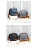 Izolowana torba na lunch crossbody: Gruba folia aluminiowa dla przedłużonej świeżości i zachowania zimna.