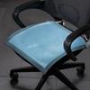Summer Ice Silk Seat Cushion for Summer Chair Cushion Summer Office Computer Chair Cushion Single Sofa Cushion Foldable