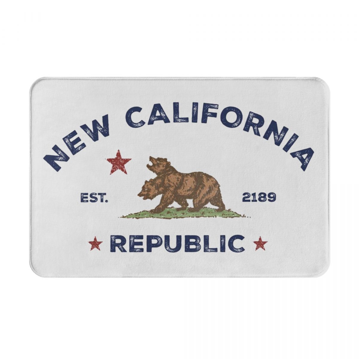 Nieuwe Republiek Californië NCR Antislip Deurmat Vloermat Slijtvast Tapijt Vloerkleed voor Keuken Entree Huis Balkon Voetmat Matten 60x40 cm