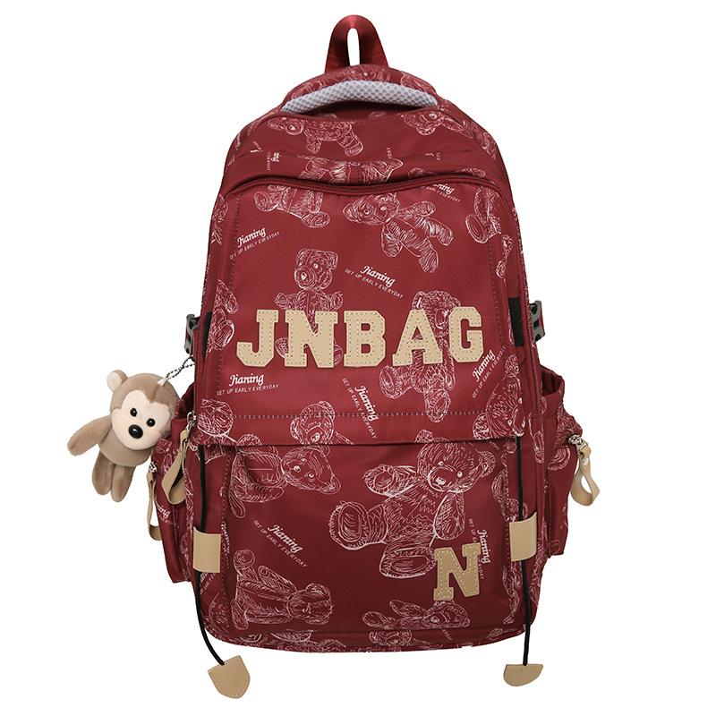 Schoolbags for Children Elementary School Students  Girls  Junior High School Students  Boys Letters Backpacks