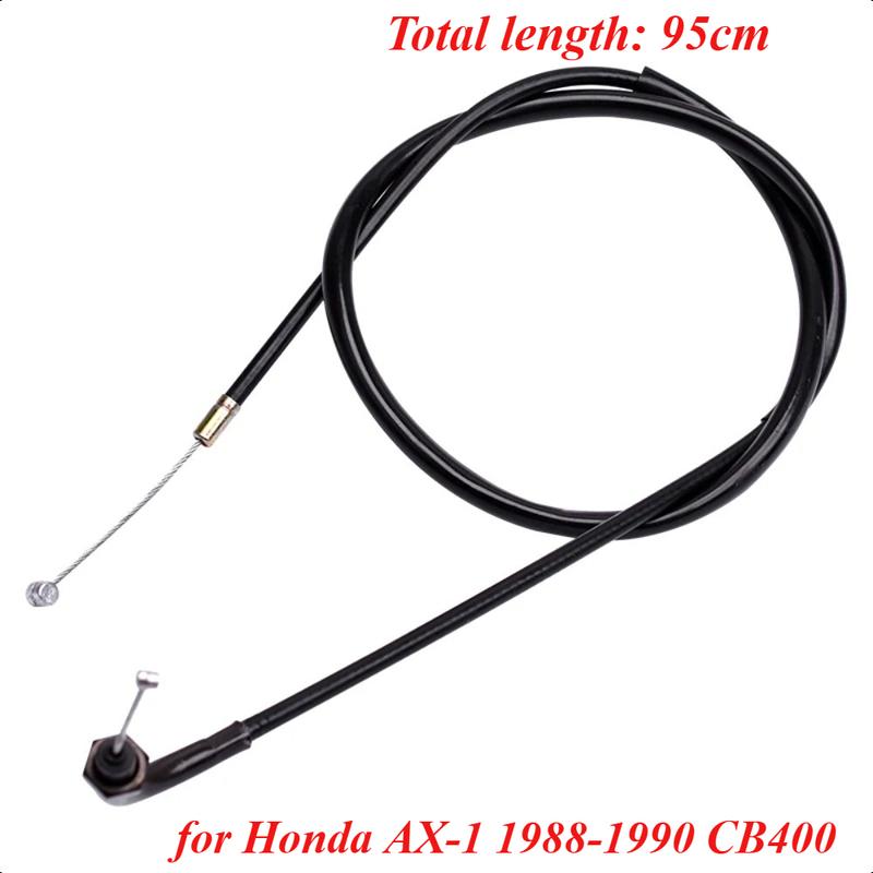 95cm 400cc Motorcycle Steel Choke Cable Damper Line Throttle Cable for Honda AX-1 AX1 1988-1990 CB400 1pcs