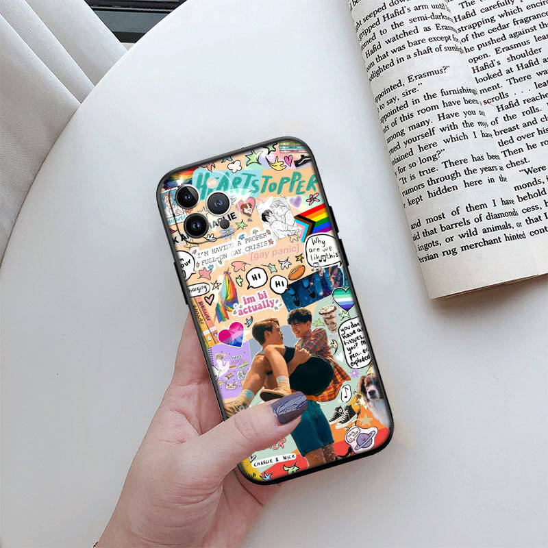 MH68 Heartstopper Phone Shell Case for Redmi Note 12 12S 12C 13 13C 13R 14 14S 14R 14C Pro Max Plus A3 A3X A4 A5 11A 13X