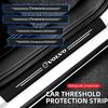 For Volvo XC90 V90 V60 XC60 V40 EC40 EX40 S80 S60 S90 C40 XC40 V70 Carbon Fiber Car Door Sill Protector Threshold Strip Stickers