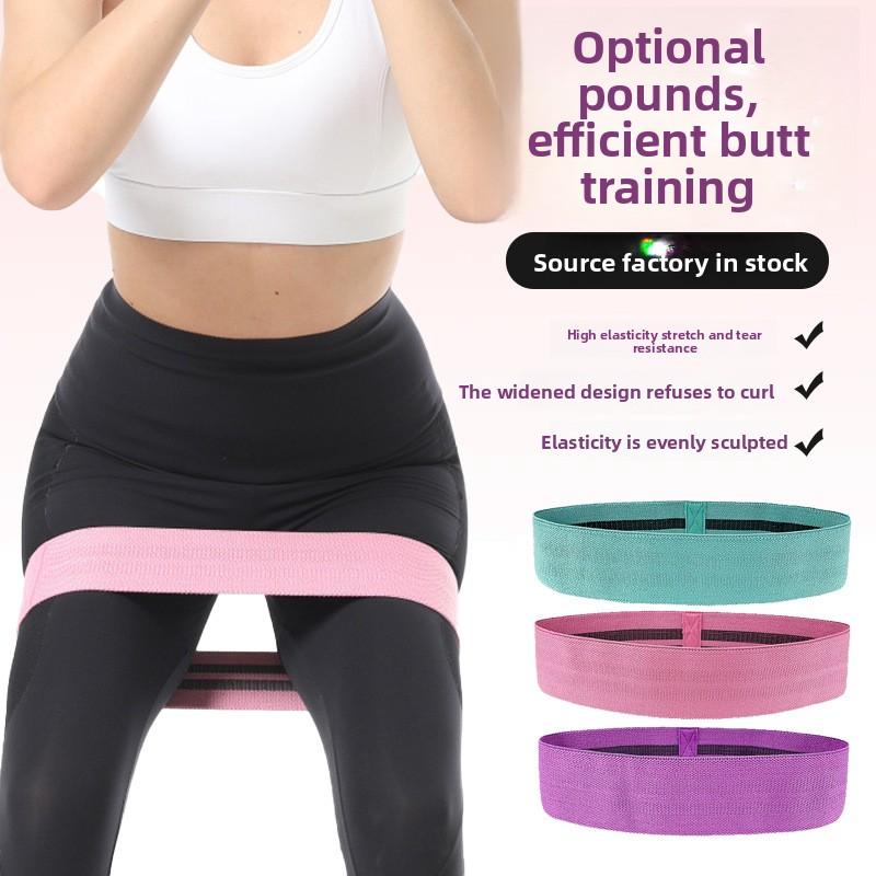 Non-slip Pull Belt Yoga Buttocks Squat Bodybuilding Resistance Belt for Shaping Stretching Ring Puller