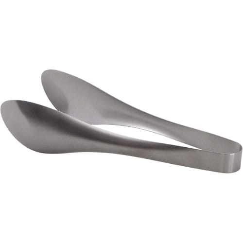 Yanagi Sori Stainless Steel Tongs, No Holes, Made In Japan, Dishwasher Safe, One-Piece Molding, Secure Grip, Perfect for BBQ, Steak, Good Design Award