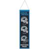 Bannière - WINCRAFT - NFL Teams EVOLUTION - 80x20cm - 70% Laine - Carolina Panthers