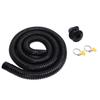 Boat Bie Installation Kit Efficient Marine Bie Drainage System with Flexible Thicken Pipe Clamps and Elbow Connector for 1100GPH Bie Pump