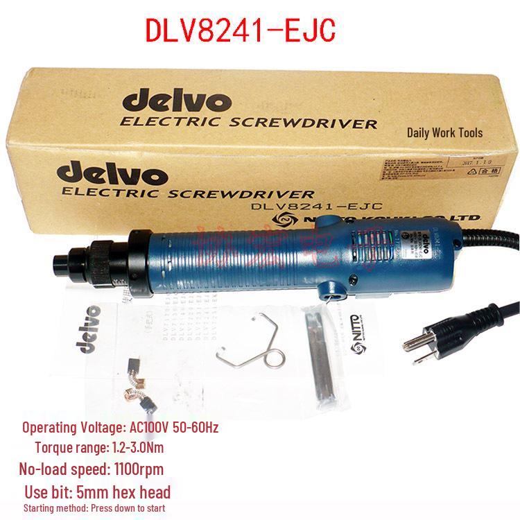 Delvo DLV8130EJN & DLV8130EJC Electric Screwdrivers, DLV8134MKC Model