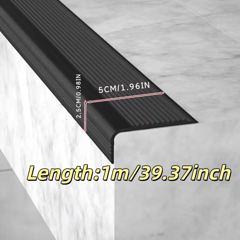 Self Adhesive Anti Slip Safety Stair Tread - Widened Indoor Stair Sticker, Suitable for Household Use, Textured Anti Slip Design