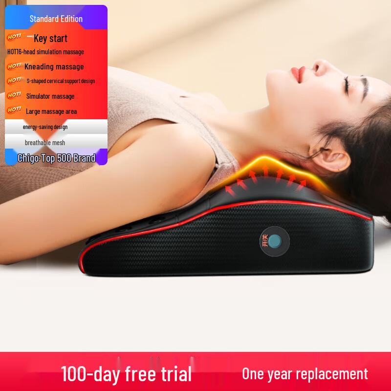 Chigo Multifunctional Neck and Shoulder Heat Massager Pillow