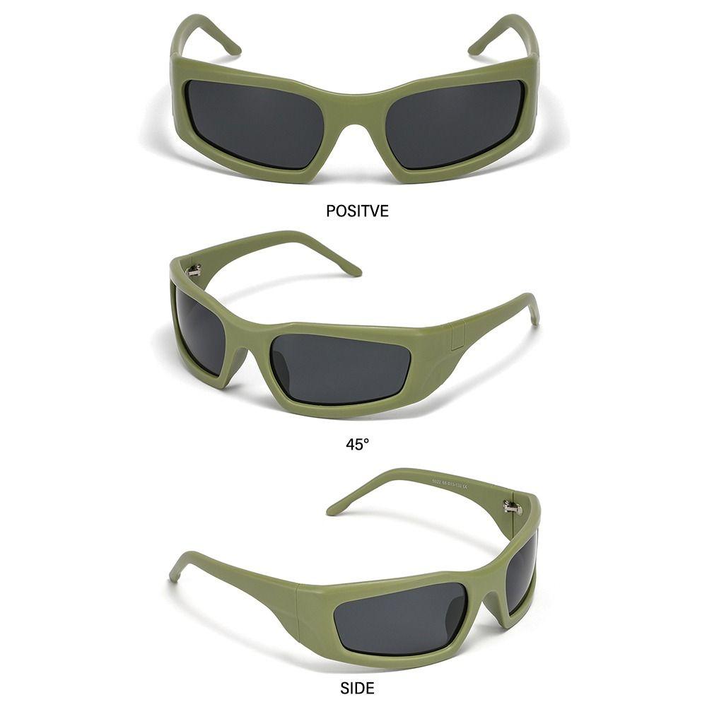 Y2k sport napszemüvegek női négyzet alakú szemüveg férfi punk napszemüveg Uv400 színes árnyalatú nyári divat szemüveg 2023