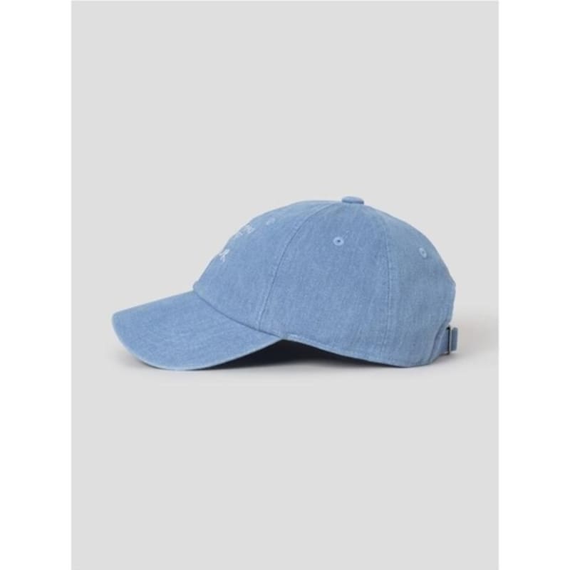 8SECONDS Bear Embroidered Denim Ball Cap Blue (19578BWY1P)