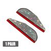 2Pcs Car Side Rear View Mirror Rain Eyebrow Visor Bling Sun Shade Snow Guard Weather Shield Cover Universal Auto Accessories