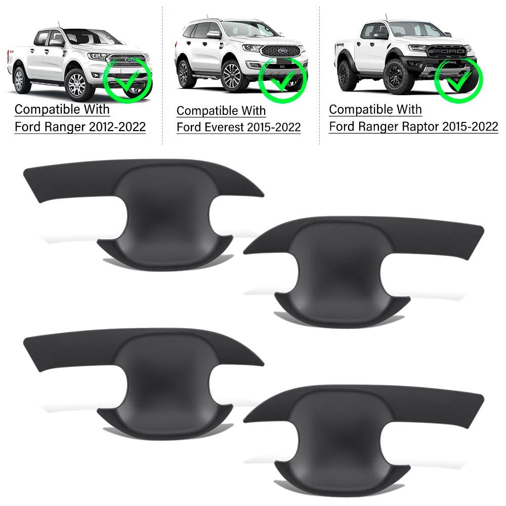 Door Handles Bowl erts Cover Protector Door Handle Cover for Ford Ranger 2012- T6 T7 SPORT XL XLT XLS  Wildtrak Limited