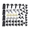 50pcs Car Body Screw & U-Nut Clip Set for Toyota/Lexus Engine Splash Guard & Fender