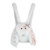 Bunny Eared Long Small Pearl Drawstring Tie Cartoon Plush Doll Backpack For Girl