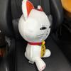 Danda stuffed toy Turbo Babaa Maneki Neko Extra large size Big Thin eyes Squinting eyes 42cm Dan Approx.