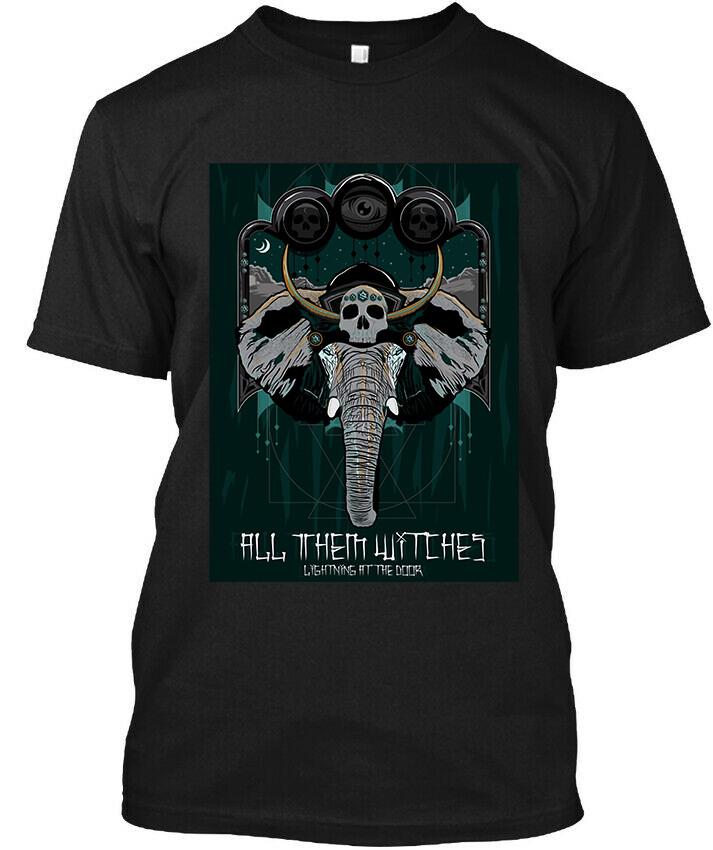 New! Popular All Them Witches Lightning at the Door American Music T-Shirt Unisex T-Shirt M