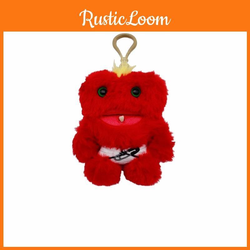 Big Fuggler Teeth Monster Plush Keychain Toy Cartoon Design Children Use Gift