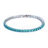 Light Luxury 4mm Zircon Tennis Bracelet for Men and Women - European & American Fashion