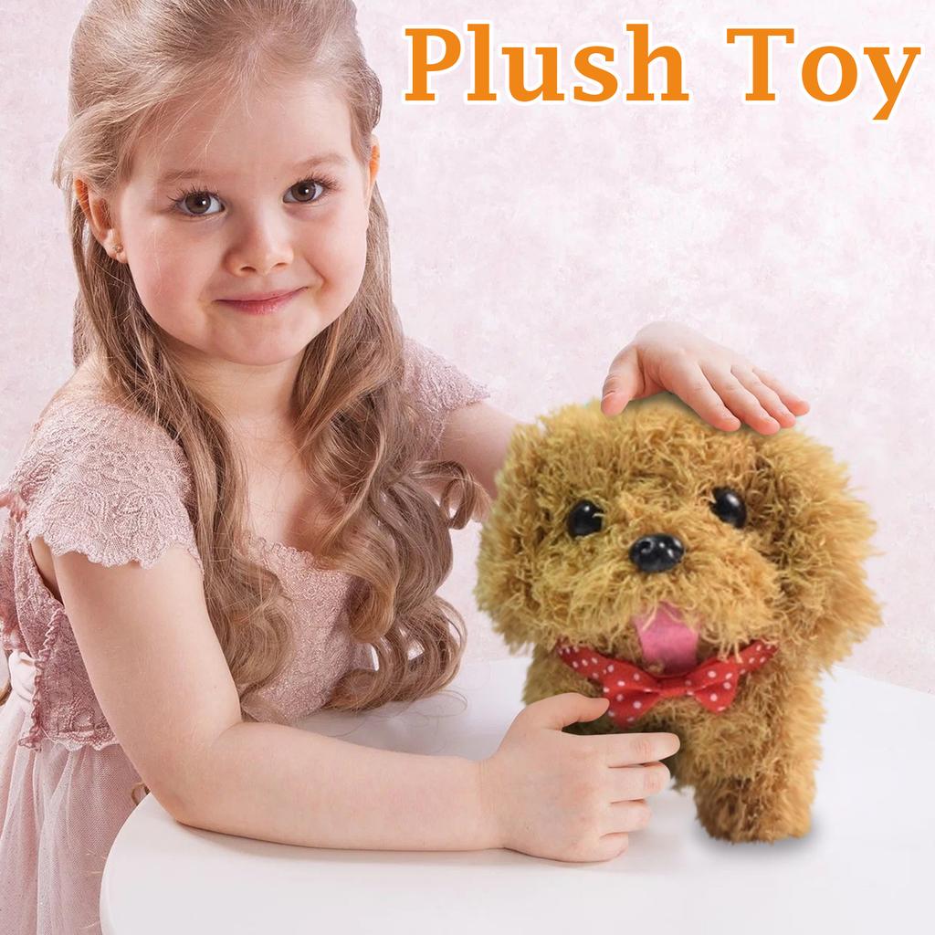 My Realistic Robot Puppy Is A Plush Robot Puppy That Interacts With Other Animals, Walks.