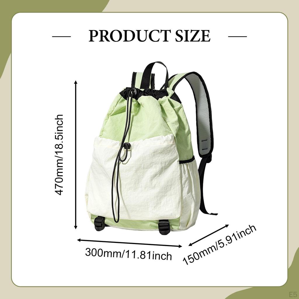 Kordelzug-Rucksack Badminton Tagesrucksack Professionelle Tennisschlägertasche Schläger Tragen
