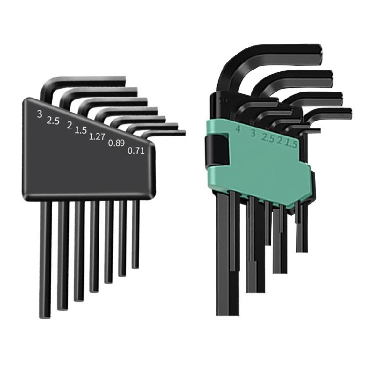7/9Pcs Allen Wrench Set Hex Key Set Double End Hex Key Wrench Set T Handle
