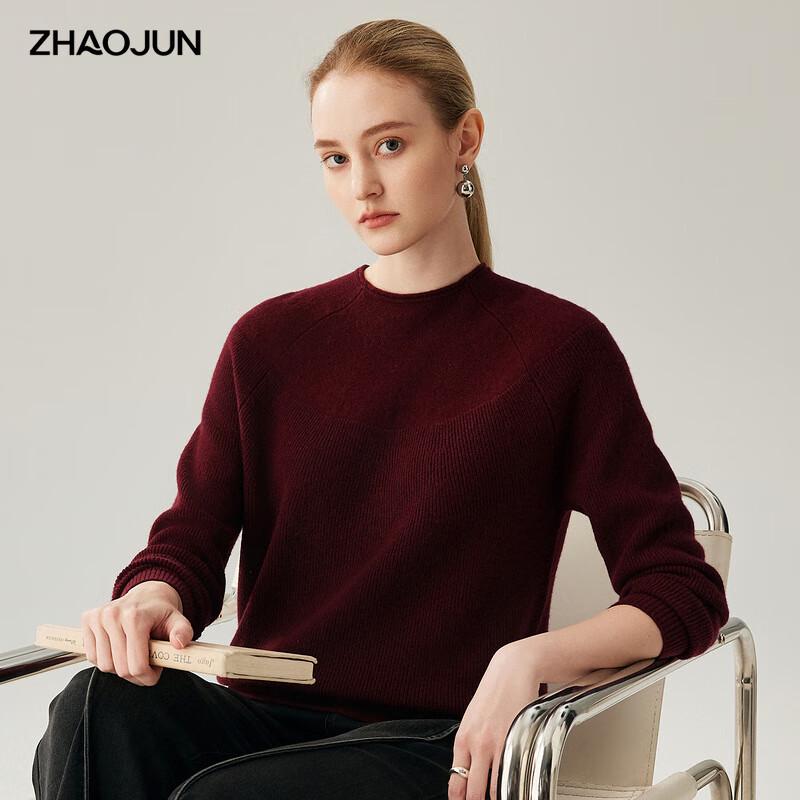 

Zhaojun Women s 100% Cashmere Mock Neck Pullover
